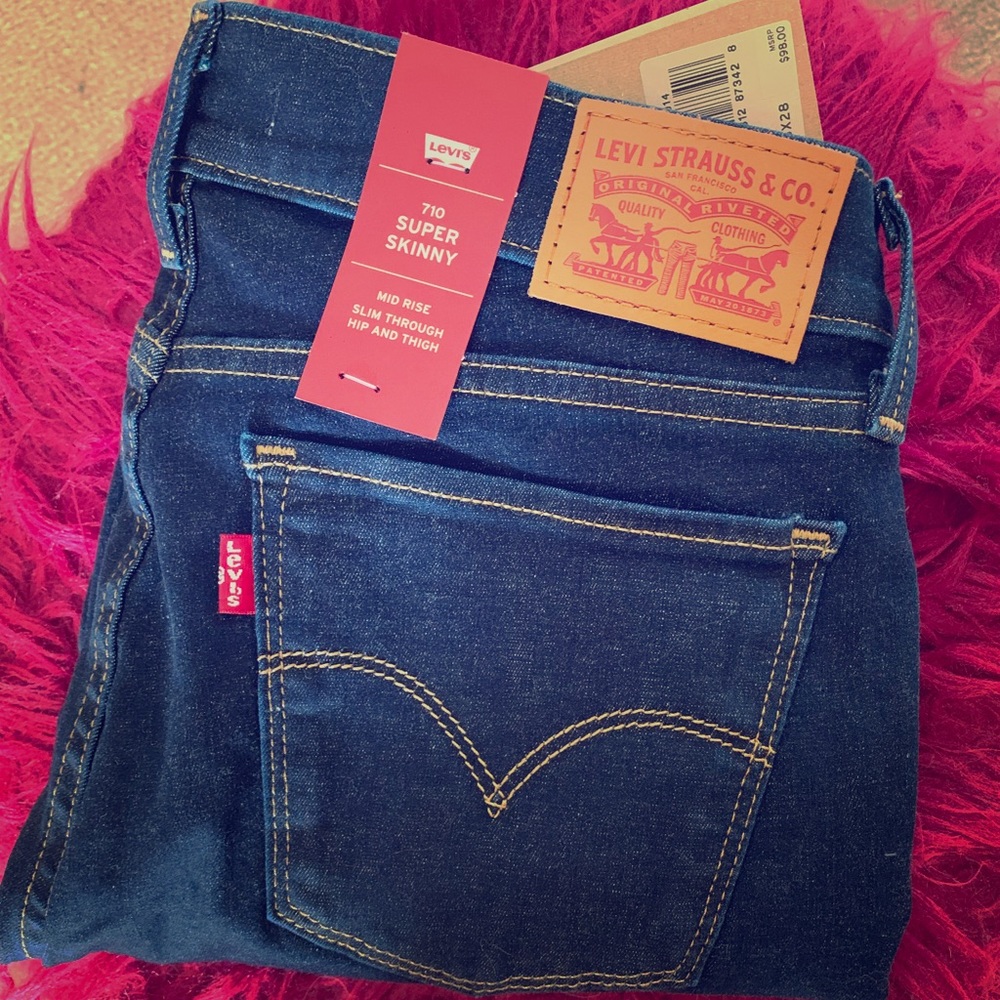 Brand new 710 super skinny Levi’s